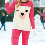 ست بلوز شلوار پنبه ترک آیسان کد 2719