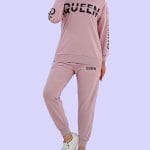 ست بلوز شلوار دورس پنبه هستی کد ۲۷۴۰