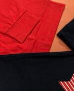 ست بلوز شلوار دورس پنبه تینا کد 2733 - Image 4