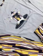 بلوز شلوار دخترانه و زنانه پنبه برفینه کد ۲۱۱۵ - Image 6