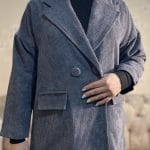 مانتو کتی مخمل کبریتی رها کد ٢٢٠٣