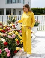 ست هودی و شلوار دورس پنبه آتریسا