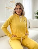 ست هودی و شلوار دورس پنبه آتریسا - Image 2