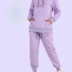 ست هودی شلوار دورس پنبه اسپرت پروشات کد 3301