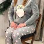  ست بلوز و شلوار مخمل لیانا