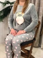 ست بلوز و شلوار مخمل لیانا