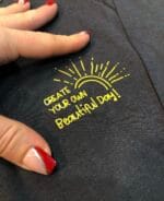 ست بلوز شلوار نخ پنبه نگارین - Image 5