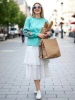 بلوز دورس پنبه لیا - Image 6