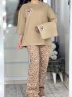 ست تیشرت شلوار پنبه ژینوس - Image 4