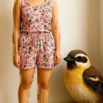 ست تاپ شلوارک پنبه امیلی