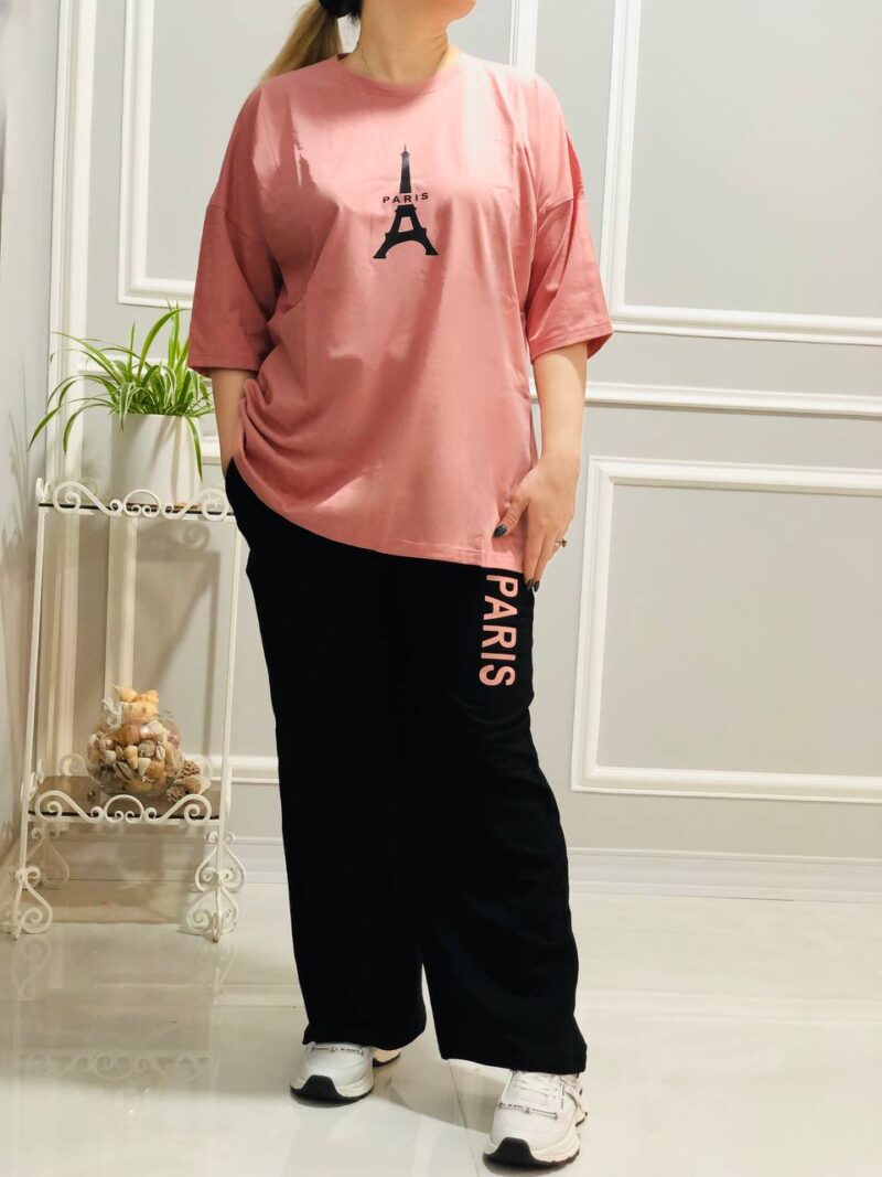 ست تیشرت شلوار پنبه پردیسان
