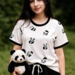 ست تیشرت شلوارک نرمین