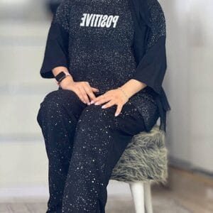 ست تیشرت شلوار کهکشان