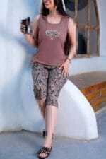 ست تاپ شلوارک نیزوا