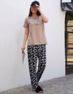 ست تیشرت شلوار میخک