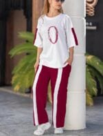 ست تیشرت شلوار سلدا