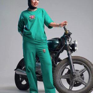 ست تیشرت شلوار شیده