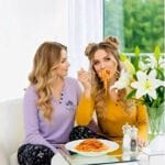 ست بلوز شلوار گل اندام