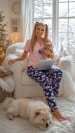 ست تیشرت شلوار گلبانو