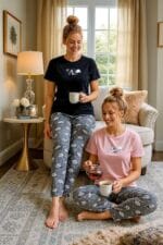 ست تیشرت شلوار نلین