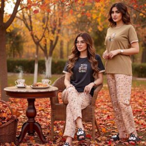 ست تیشرت شلوار پانیذ