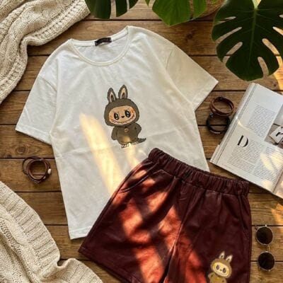 ست تیشرت شلوارک لبوبو