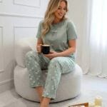 ست تیشرت شلوار آنجلینا