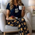 ست تیشرت شلوار گلشید