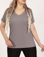 تیشرت یقه هفت دلینا - Image 4