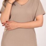 تیشرت یقه هفت دلینا