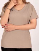 تیشرت یقه هفت دلینا